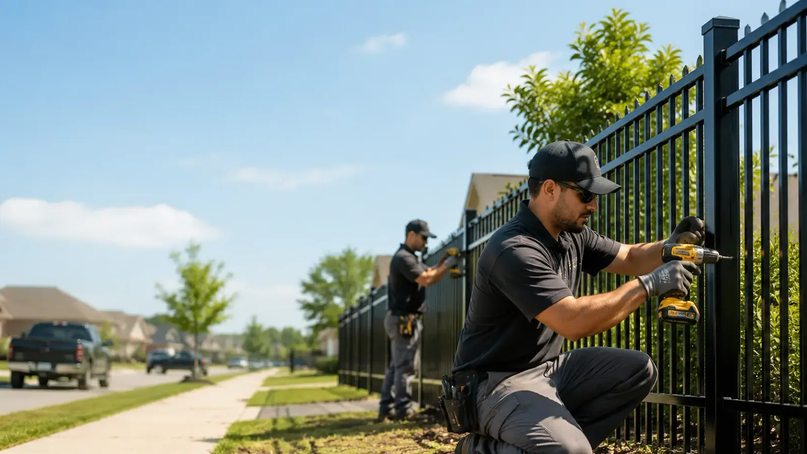 Metal Fence Installation in Riverside, TX